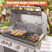 QuliMetal Cast Iron Grill Griddle for Weber Genesis II 400 and Genesis II LX 400 Series Gas Grills, Flat Top Griddle Plate for Weber Genesis II E-410/E-415/E-425/E-435, Genesis II LX 440, 1 Pack - Grill Parts America