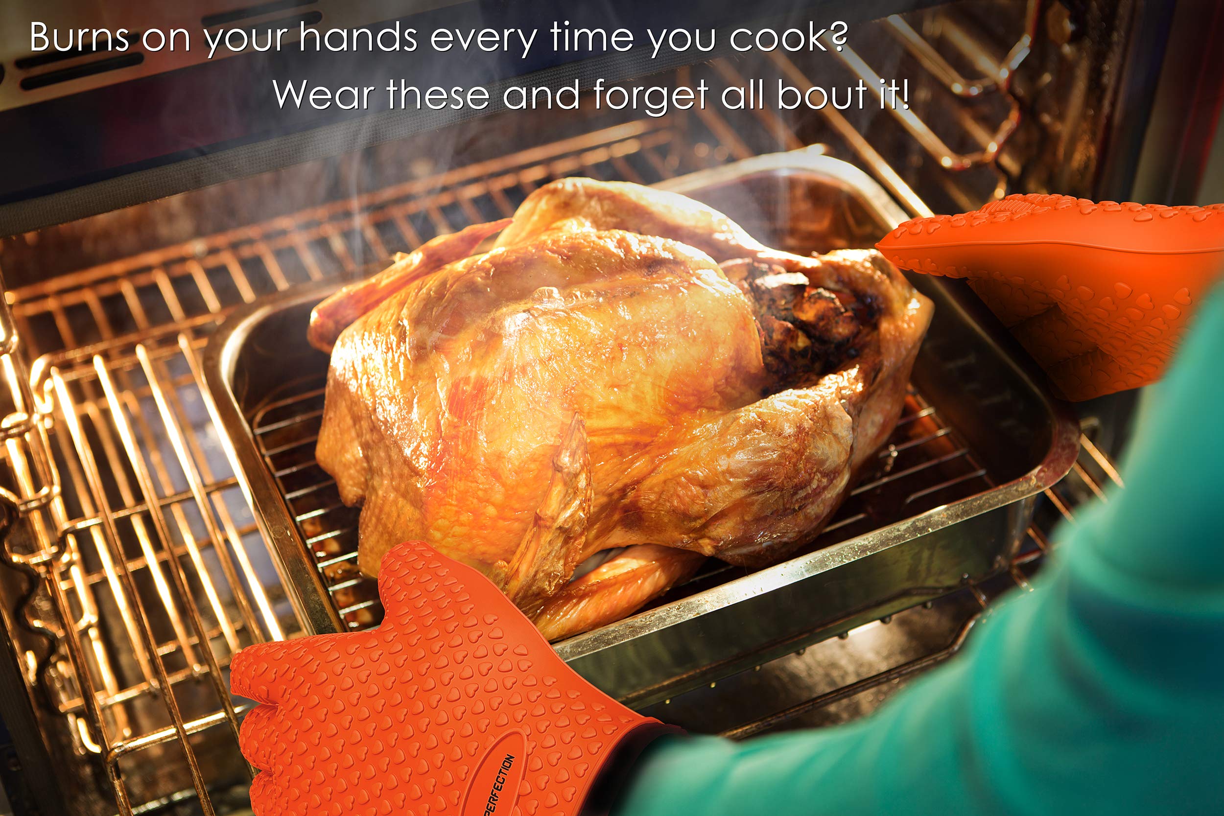 Silicone Smoker Oven Gloves - Thumbnail 5