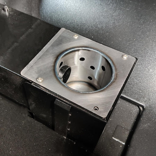 Hisencn Fire Burn Pot Replacement Parts for PB1150PS2 Pellet Grill, Durable Firepot for Pit Boss Pro Series II 1150 Grill with Screws, 1 Pack - Grill Parts America