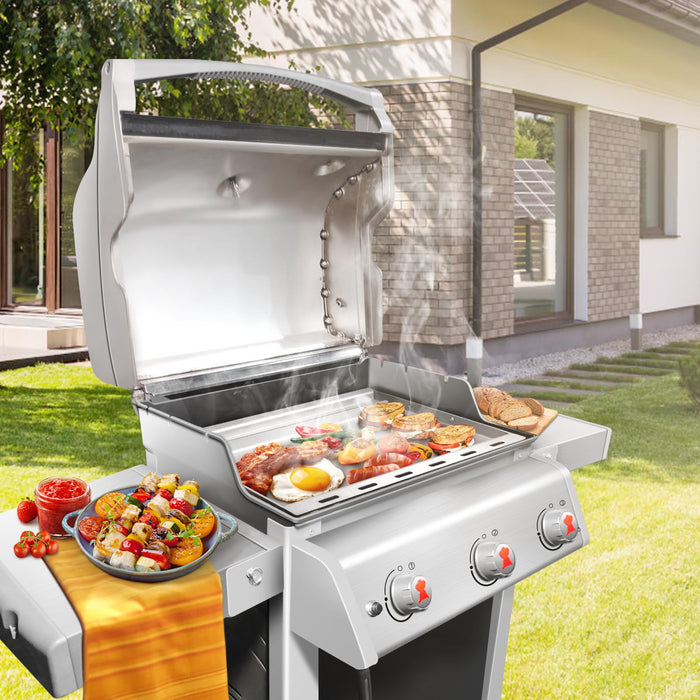 Utheer 6787 Full Size Grill Griddle Insert for Weber Spirit 300