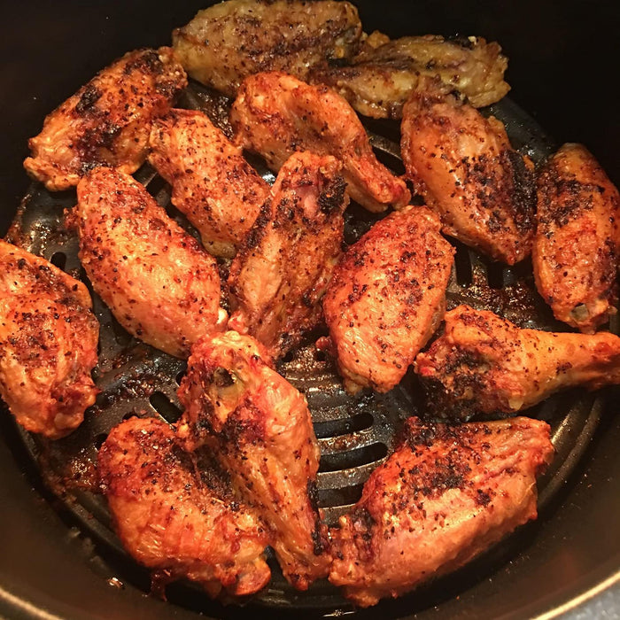 Air Fryer Replacement Crisper Plate For Ninja AF100 to AF150 Air Fryer and Ninja FD401 Foodi Pressure,Grill Pan for Ninja FD401 Foodi OP300 to OP500 Crisper Plate,Air fryer Accessories,Non-Stick - Grill Parts America