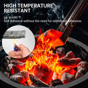 High Temp Grill Gasket Replacement Compatible Fit L/XL Big Green Egg Ceramic Lid Top BBQ Smoker Gasket,Self Stick Felt 15ft Long, 7/8" Wide, 1/8" Thick - Grill Parts America