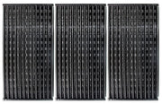Hongso 17" x 8-5/8" Porcelain Coated Infrared Grill Emitter Grill Grates for 2 and 3 Burner Charbroil Performance Tru-Infrared 300, 450 Models; G460-0500-W1 - Grill Parts America