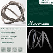 UDC Parts Mower Deck Belt GX20072 / Kevlar Cord / 103.875 inches/for John Deere GY20570 L 100 130 1742 D 100 110 120 130 X 110 125 145 LA 105 L107 L108 L110 - Grill Parts America