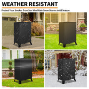NEXCOVER Electric Smoker Cover 30 Inch - BBQ Grill Cover for Masterbuilt Smokers, Waterproof Barbecue Cover, 18.5" W x 17.5" D x 33" H, Outdoor Vertical Smoker Cover for Cuisinart, Dyna-glo. - Grill Parts America