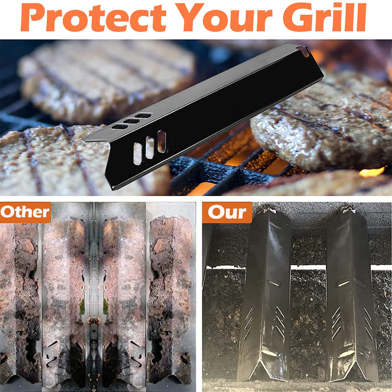 Utheer Grill Kits for DynaGlo DGF510SSP, DGF510SSP-D, fit Backyard BY13-101-001-13, GBC1460W, GBC1461W, GBC1462W, GBC1059WB, BH13-101-099-01, Grill Grate and Heate Plate - Grill Parts America