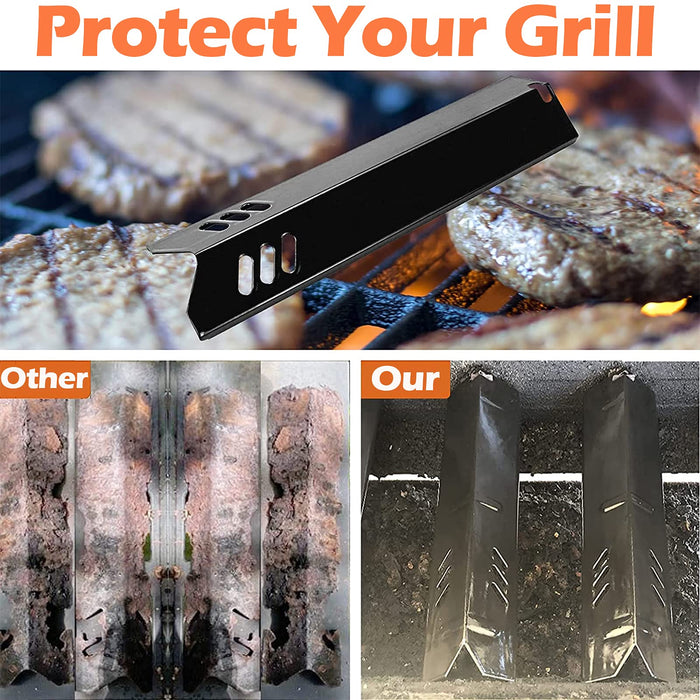 Utheer Grill Kits for DynaGlo DGF510SSP, DGF510SSP-D, fit Backyard BY13-101-001-13, GBC1460W, GBC1461W, GBC1462W, GBC1059WB, BH13-101-099-01, Grill Grate and Heate Plate - Grill Parts America