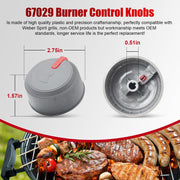 Bbsjujnn Upgraded 67029 Burner Control Knobs Compatible with Weber Spirit Grill knobs for Spirit II 310 Series Grills(2017 and Newer Models) 3 Pack - Grill Parts America