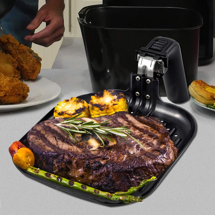Nuwave Grill PAN 6QT 6Quart Brio Digital Air Fryer Exclusive Indoor