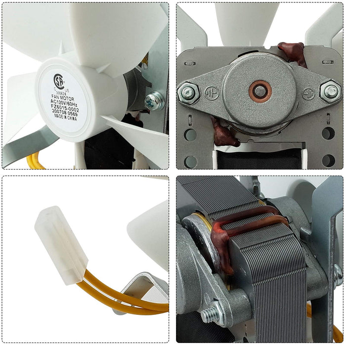 Replacement Fan Motor for Pit Boss & Traeger Pellet Grill Parts, Also Compatible with Camp Chef & Z Grills Smoker Induction Fan Kit - Grill Parts America