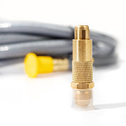Blackstone 5019 Propane to Natural Gas Conversion Kit 10 ft. x 3/8" Hose, 7mm Wrench, 2 Orifices, Quick Connect Adapter Perfect for BBQ, Grill, Pizza Oven, Patio Heater(Fits Select Models), Gray - Grill Parts America