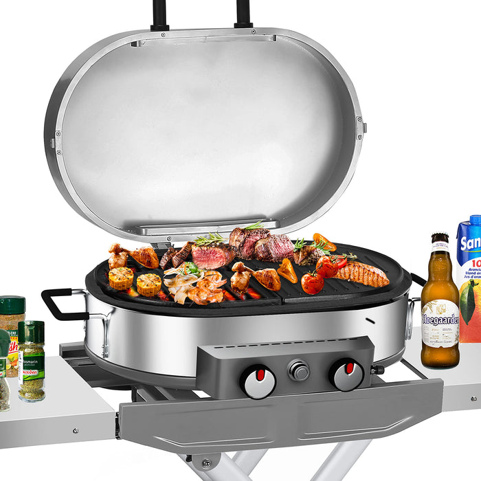 UNCO- Smoker Gasket, 15 Ft, 1/2"X1/8", Grill Gasket, Heat Gasket, Smoker Heat Tape, Smoker Gasket Sealer High Temp, Kettle Grill Gasket, BBQ Gasket, High Temperature Gasket Smoker, Smoker Door Gasket - Grill Parts America