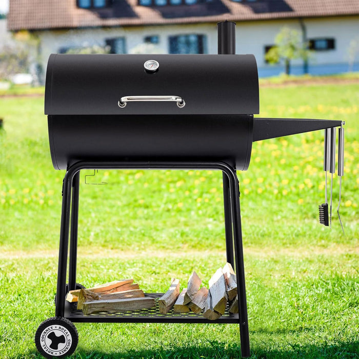 GLOWYE 3 1/8” Luminous BBQ Thermometer Gauge for CharBroil Oklahoma Joe’s Smokers, Weber, Royal Gourmet, Char-Griller and Most Charcoal Grills, 1/2 NPT Stainless Steel Grill Temperature Gauge - Grill Parts America