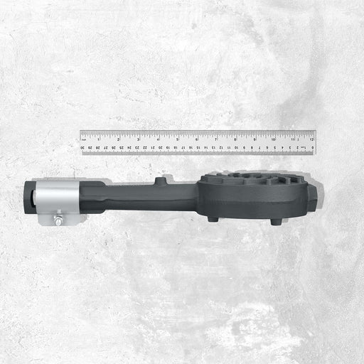 Concord Cyclone Mini Cast Iron High Pressure Burner Head with Top, Side, and Bottom Mounting Options. Single Propane Outdoor Burner Head (Burner Head with Regulator Hose) - Grill Parts America