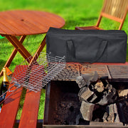 2 Pcs Grill Utensil Storage BBQ Tool Storage Bag Foldable Oxford Grilling Carry Bag Waterproof Grill Utensil Holder Outdoor BBQ Grill Accessories Picnic Cooking Tools Bag for Camp Barbecue, 2 Size - Grill Parts America