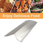 Zemibi Stainless Steel Heat Shield Replacement for Master Forge 30030MSF, Broil-Mate 24025HNT 30030HNT, Huntington 6301-24 30040HNT 24025HNT 6301-14 30030HNT Gas Grill Parts, 19 9/16 Inch Heat Plate - Grill Parts America