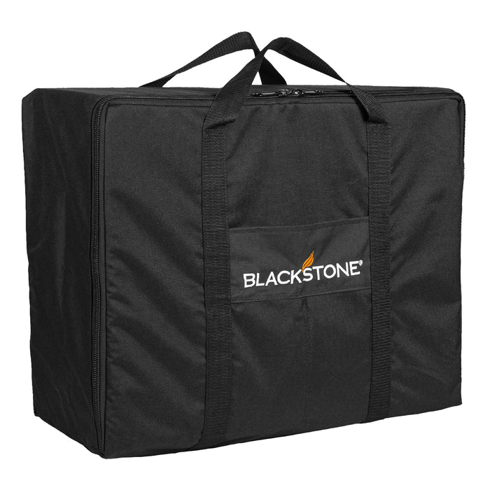 Blackstone 1723 Tabletop Griddle Carry Bag Fits 22 Inch Portable BBQ Grill Travel-600D Heavy Duty Weather Resistant Cover, 22 Inch, Black - Grill Parts America