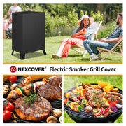 NEXCOVER Electric Smoker Cover 30 Inch - BBQ Grill Cover for Masterbuilt Smokers, Waterproof Barbecue Cover, 18.5" W x 17.5" D x 33" H, Outdoor Vertical Smoker Cover for Cuisinart, Dyna-glo. - Grill Parts America