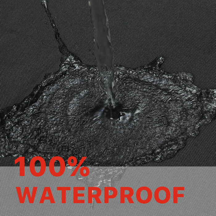 Suphomeware Grill Cover for Kamado Joe Classic, Waterproof Heavy Duty Black Grill Cover - Grill Parts America