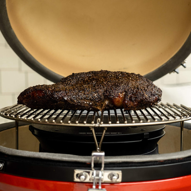 Kamado Joe KJ-Hyper SloRoller Hyperbolic Smoke Chamber Grill Accessory for Classic Joe, Black - Grill Parts America