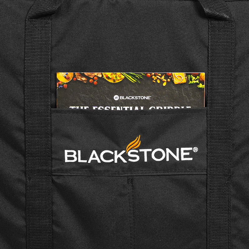 Blackstone 1723 Tabletop Griddle Carry Bag Fits 22 Inch Portable BBQ Grill Travel-600D Heavy Duty Weather Resistant Cover, 22 Inch, Black - Grill Parts America