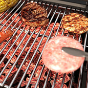 KIKIBRO Stainless Steel Cooking Grill Grates Replacement for Nexgrill 720-0882A Evolution Infrared Plus 5-Burner Gas Grills Grates Replacement Parts Cooking Grids with Side Burner, Set of 2, 17 Inch - Grill Parts America