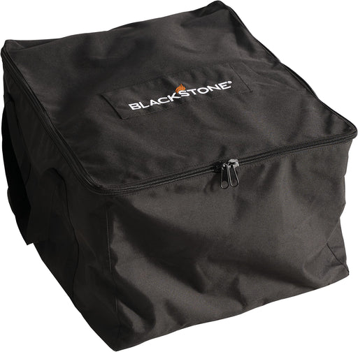 Blackstone 5486 Tabletop Griddle Carry Bag For 17 Inch Griddle With Hood Or Hard Cover - Portable BBQ Grill Griddle Carry Bag For Travel - 600D Heavy Duty Weather-Resistant Cover Accessories, Black - Grill Parts America