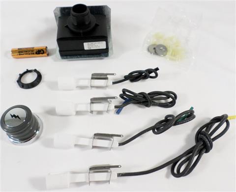 Weber 7629 Igniter Kit for 330 Model Genesis Gas Grills, Black - Grill Parts America